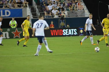 Paris Saint-Germain, Tottenham Hotspur 'a karşı 22 Temmuz 2017' de Orlando Florida 'daki Citrus Bowl' da.   
