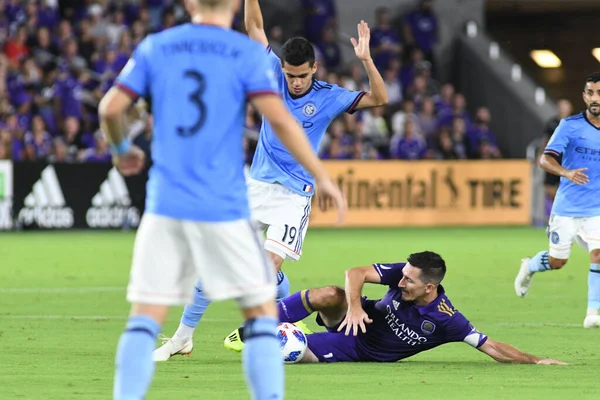 Orlando City 26 Temmuz 2018 'de Florida Exploria Stadyumu' nda NYC FC 'ye ev sahipliği yaptı. Fotoğraf: Marty Jean-Louis