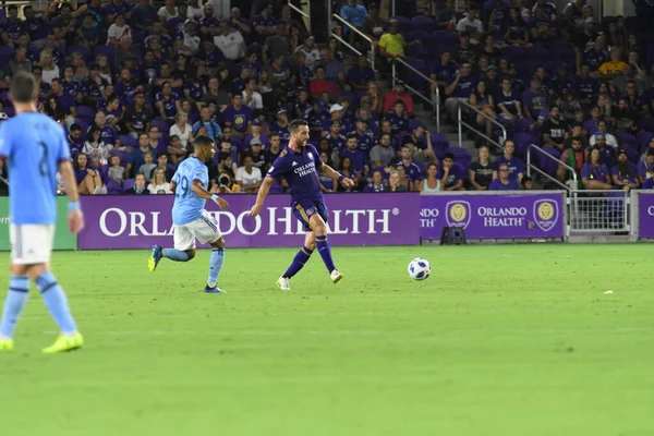 Orlando City 26 Temmuz 2018 'de Florida Exploria Stadyumu' nda NYC FC 'ye ev sahipliği yaptı. Fotoğraf: Marty Jean-Louis