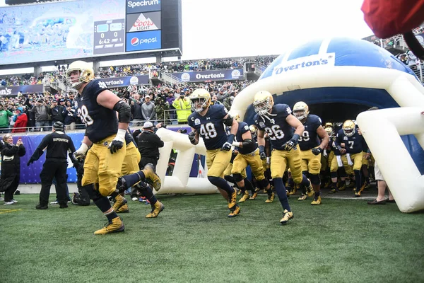 Notre Dame Trifft Januar 2018 Beim Citrus Bowl Camping World — Stockfoto