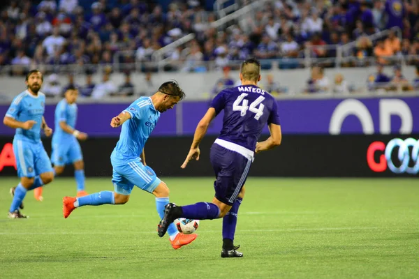 Orlando City SC 28 Ağustos 2016 'da Orlando Florida' daki Camp World Stadyumu 'nda New York City FC' ye ev sahipliği yaptı..  