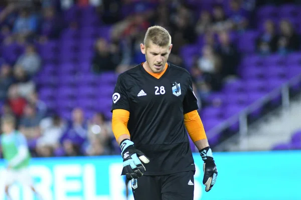 Orlando City Värd Minnesota United Orlando City Stadium Orlando Florida — Stockfoto