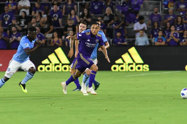 Orlando City 26 Temmuz 2018 'de Florida Exploria Stadyumu' nda NYC FC 'ye ev sahipliği yaptı. Fotoğraf: Marty Jean-Louis