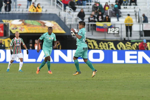 Fluminense, Florida Kupası 'nda 15 Ocak 2018' de Orlando Florida 'da oynanan Spektrum Stadyumu' nda Barcelona SC 'ye karşı.. 