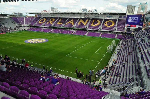 Orlando City, 5 Mart 2017 'de Orlando City Stadyumu' nda NYC FC 'ye ev sahipliği yaptı..  