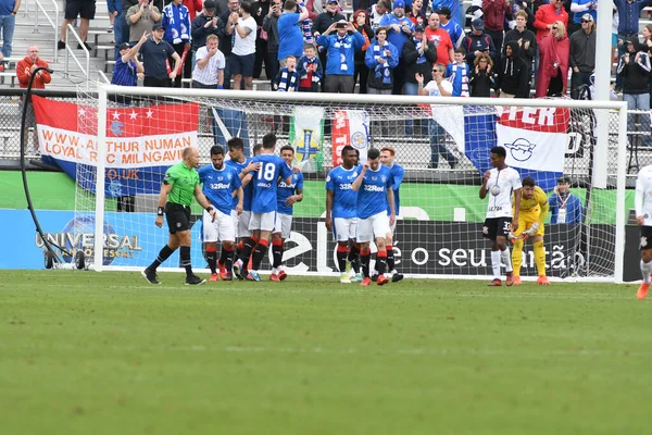 13 Ocak 2018 'de Orlando Florida' daki Spektrum Stadyumu 'nda düzenlenen Florida Kupası' nda Korucular Corinthianlara karşı..