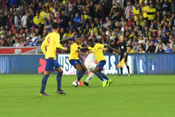 Men National Team Host Ecuador National Team Orlando City Stadium — Stock Photo, Image