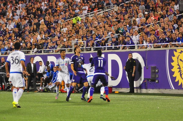 Orlando City SC, 3 Ekim 2015 'te Dünya Kampı Stadyumu' nda Montreal Çarpması 'na ev sahipliği yaptı.. 