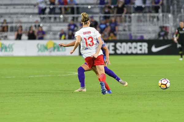 Orland Pride, 25 Ağustos 2018 'de Orlando Florida' daki Exploria Stadyumu 'nda Chicago Red Stars' a ev sahipliği yapıyor..  