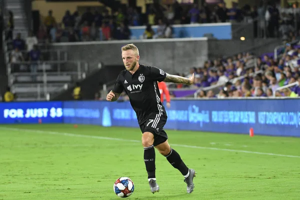 Orlando City SC 14 Ağustos 2019 Çarşamba günü Exploria Stadyumu 'nda Sporting Kansas SC' ye ev sahipliği yaptı..  