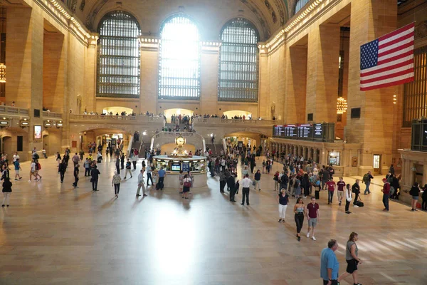 Widok Słynny Dworzec Centralny Nowym Jorku — Zdjęcie stockowe
