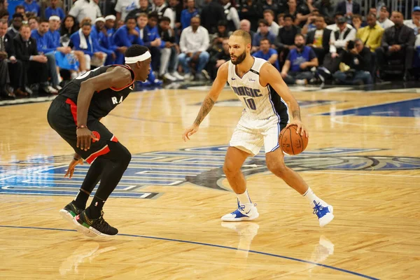 올랜도 Nba 플레이오프 라운드 1에서 토론토 랩터스 올랜도 플로리다 암웨이 — 스톡 사진