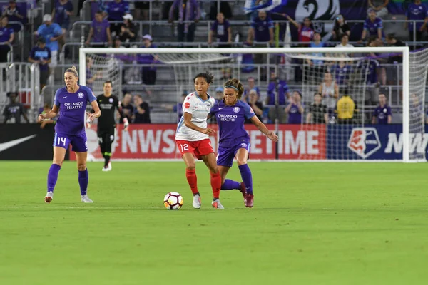 Orland Pride, 25 Ağustos 2018 'de Orlando Florida' daki Exploria Stadyumu 'nda Chicago Red Stars' a ev sahipliği yapıyor..  