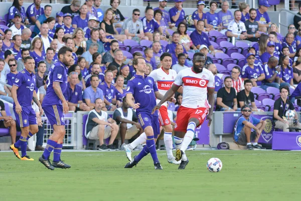 Orlando City, 5 Temmuz 2017 'de Orlando City Stadyumu' nda Toronto FC 'ye ev sahipliği yaptı..  
