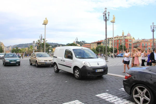 Bella Città Nizza Nel Sud Della Francia Maggio 2014 — Foto Stock