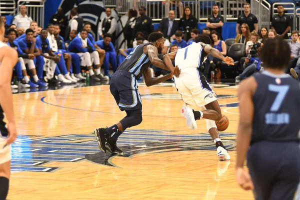 Orlando Magic 10 Ekim 2018 tarihinde Orlando Florda 'daki Amway Center' da Memphis Grizzilies 'e ev sahipliği yaptı..  