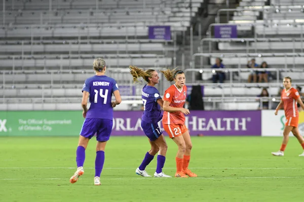 Orlando Pride 28 Haziran 2018 'de Orlando City Stadyumu' nda Houston Dash 'e ev sahipliği yaptı..  