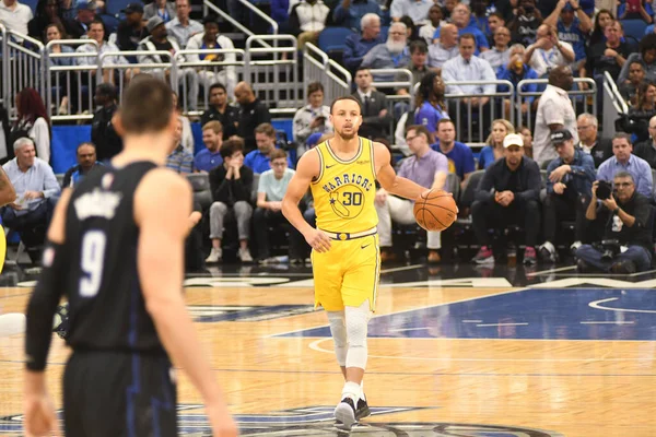 Orlando Magic, 28 Şubat 2019 Perşembe günü Orlando Florida 'daki Amway Center' da Golden State Warriors 'a ev sahipliği yaptı.. 