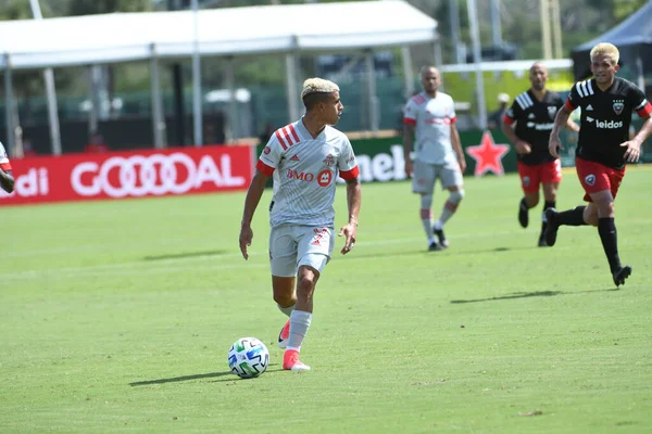 Toronto FC, 13 Temmuz 2020 tarihinde Orlando Florida 'da düzenlenen ESPN Wild World of Sports' ta düzenlenen MLS Back Tournament sırasında D.C. United ile karşı karşıya geldi.. 