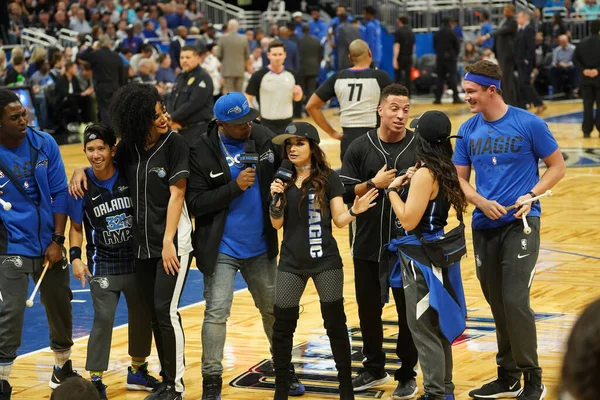 Orlando Magic Gospodarzem Philadelphia 76Ers Amway Arena Orlando Florydzie Piątek — Zdjęcie stockowe