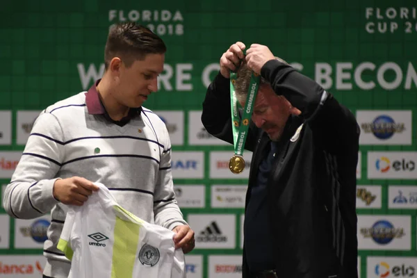 Basın Konferansı futbolcularının görüntüsü