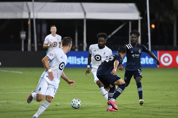 MLS sırasındaki Minnesota United ile karşılaşan Kansas City, 12 Temmuz 2020 tarihinde Orlando Florida 'daki ESPN Vahşi Spor Dünyası' nda düzenlenen turnuvaya geri döndü..  