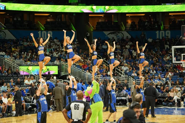 Orlando Magic Organiseert Philadelphia 76Ers Het Amway Center Orlando Florida — Stockfoto
