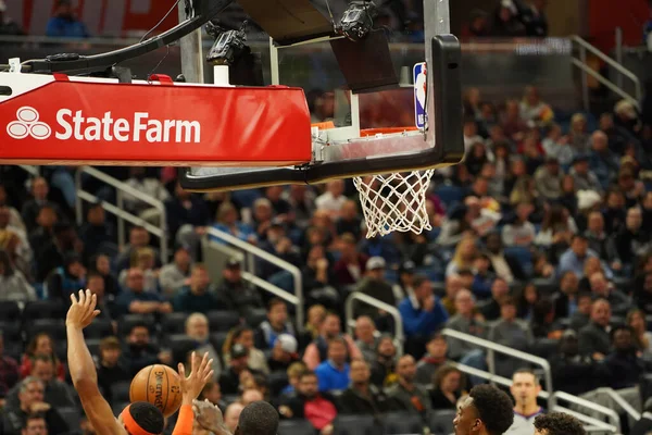 Orlando Magic Hostit Oklahoma Hrom Amway Center Orlando Florida Středu — Stock fotografie