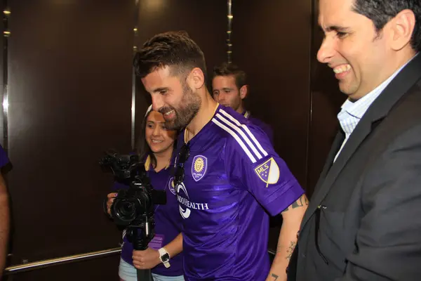 Orlando City Hostitel Real Salt Lake Citrus Bowl Orlandu Floridě — Stock fotografie