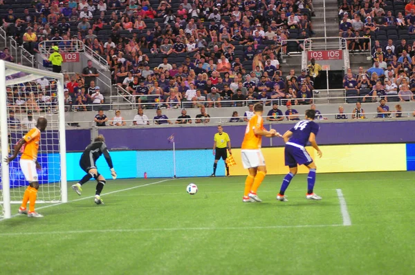 Orlando City Sediou Houston Dynamo Julho 2016 Camping World Stadium — Fotografia de Stock