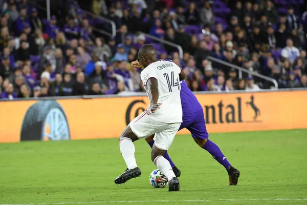 Orlando City Accueille Real Salt Lake Stade Exploria Samedi Février — Photo