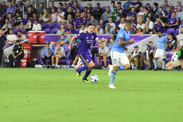 Orlando City 26 Temmuz 2018 'de Florida Exploria Stadyumu' nda NYC FC 'ye ev sahipliği yaptı. Fotoğraf: Marty Jean-Louis