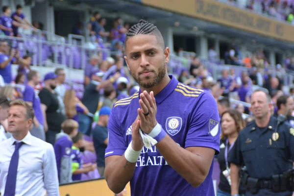 Orlando City, 31 Mart 2018 'de Orlando Florida' daki Exploria Stadyumu 'nda New York Red Bulls' a ev sahipliği yaptı..  