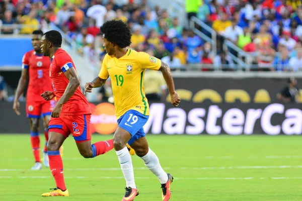 Brezilya, 8 Haziran 2016 tarihinde Orlando Florida 'daki Copa America Centenario' da Haiti ile karşılaştı..