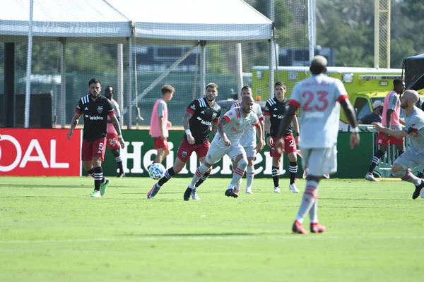 Toronto FC, 13 Temmuz 2020 tarihinde Orlando Florida 'da düzenlenen ESPN Wild World of Sports' ta düzenlenen MLS Back Tournament sırasında D.C. United ile karşı karşıya geldi.