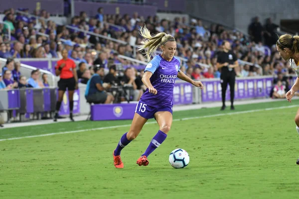 Orlando Pride, 17 Ağustos 2019 Cumartesi günü Florida Exploria Stadyumu 'nda Utah Royals' a ev sahipliği yapıyor.