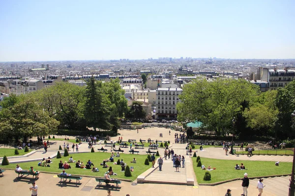 Güzel Paris Şehri Fransa 19 Mayıs 2014.  