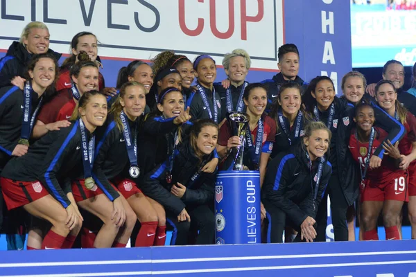 ABD, 7 Mart 2018 tarihinde Orlando City Stadyumu 'ndaki SheBelives Kupası' nda İngiltere ile karşı karşıya geldi..  