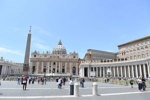 Veduta Della Piazza Principale Vaticano — Foto Stock