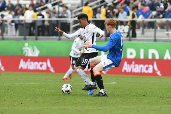 13 Ocak 2018 'de Orlando Florida' daki Spektrum Stadyumu 'nda düzenlenen Florida Kupası' nda Korucular Corinthianlara karşı..