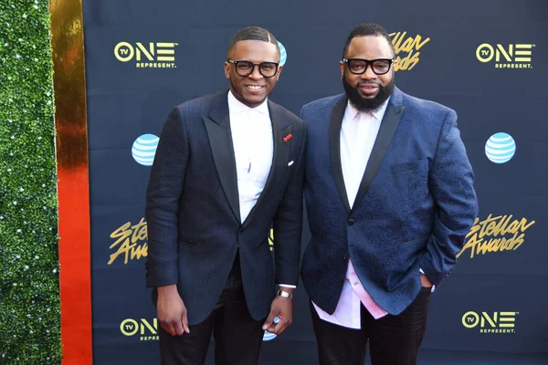 24 Mart 2018 Cumartesi günü Las Vegas 'taki Orleans Resort' ta düzenlenen 33. Yıldız Ödülleri Kırmızı Halı sırasında ünlüler.