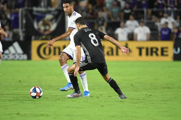 Orlando City SC 14 Ağustos 2019 Çarşamba günü Exploria Stadyumu 'nda Sporting Kansas SC' ye ev sahipliği yaptı.