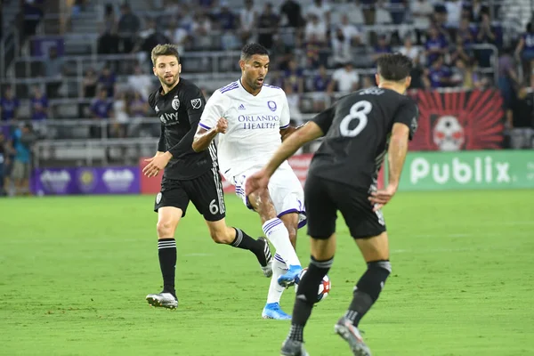 Orlando City SC 14 Ağustos 2019 Çarşamba günü Exploria Stadyumu 'nda Sporting Kansas SC' ye ev sahipliği yaptı.