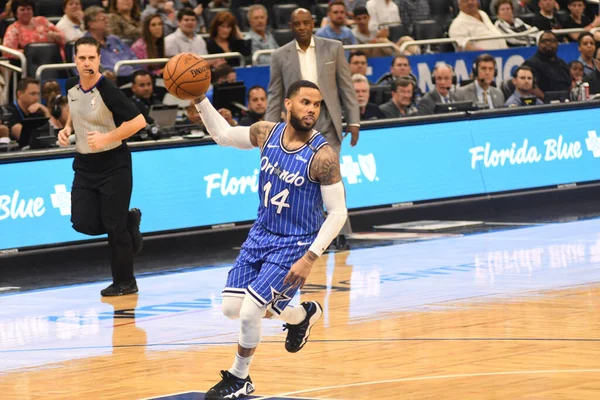 Orlando Magic 14 Mart 2019 Perşembe günü Orlando Florida 'daki Amway Center' da Cleveland Cavaliers 'a ev sahipliği yaptı..