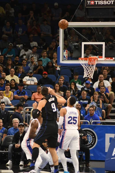 Orlando Magic, Philadelphia 76ers 'ı 14 Kasım 2018' de Orlando Florida 'daki Amway Center' da ağırlıyor.. 