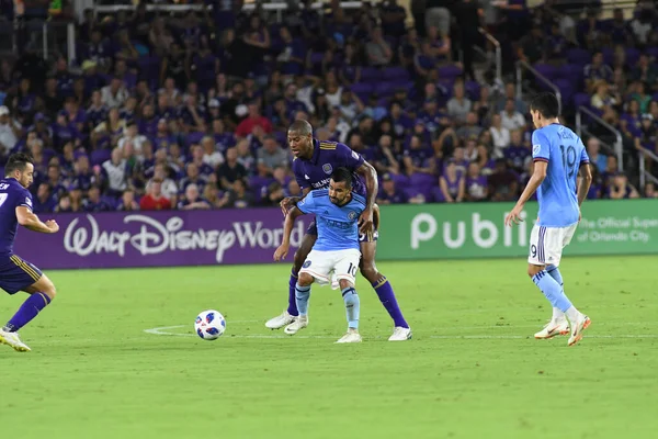 Orlando City 26 Temmuz 2018 'de Florida Exploria Stadyumu' nda NYC FC 'ye ev sahipliği yaptı. Fotoğraf: Marty Jean-Louis