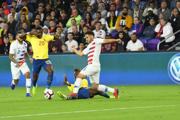 ABD Erkekler Milli Takımı 21 Mart 2019 'da Orlando City Stadyumu' nda Ekvador Milli Takımı 'na ev sahipliği yaptı..