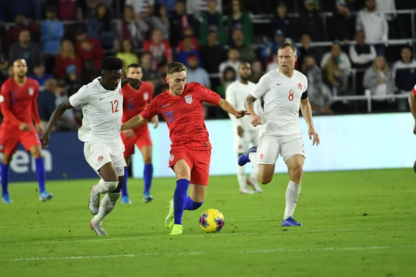 Amerikan Futbol Takımı 15 Kasım 2019 Cuma günü Orlando Florida 'daki Exploria Stadyumu' nda oynanan Concacaf Uluslar Ligi karşılaşmasında Kanada 'ya ev sahipliği yapmaktadır.