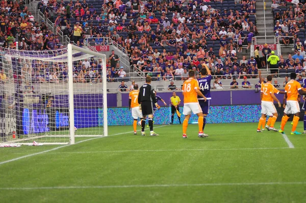 Orlando City Sediou Houston Dynamo Julho 2016 Camping World Stadium — Fotografia de Stock