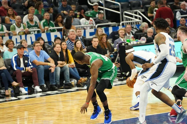 Orlando Magic Empfangen Die Boston Celtics Freitag Den Januar 2020 — Stockfoto